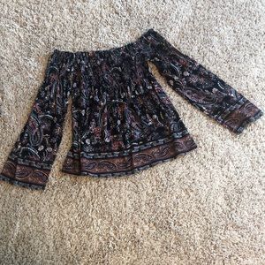 adorable off the shoulder top